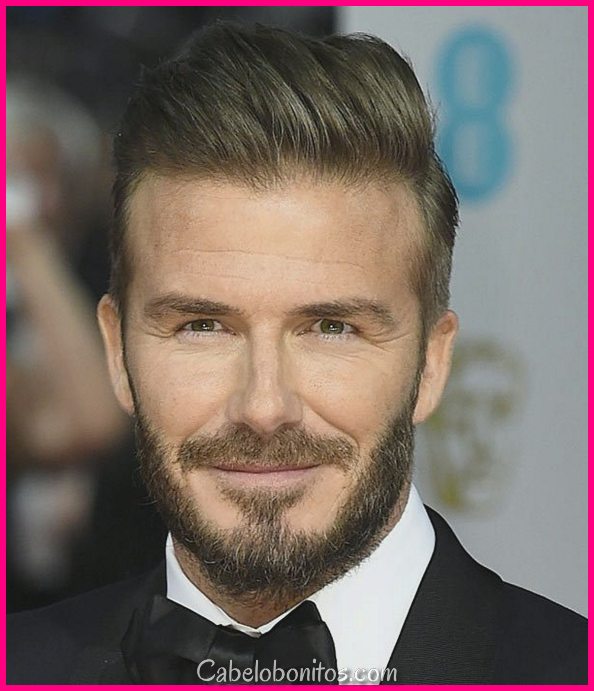 30 penteados de David Beckham - inspiração do um nos biliões