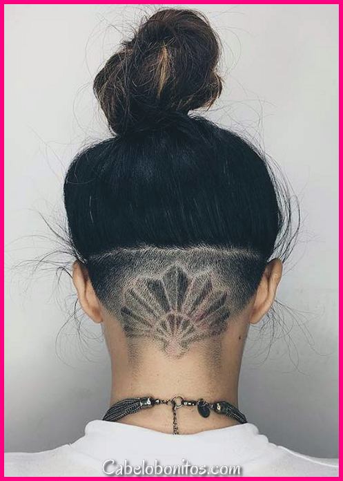 54 Badass Undercut Hair Tattoos para mulheres apaixonadas por Hair Art