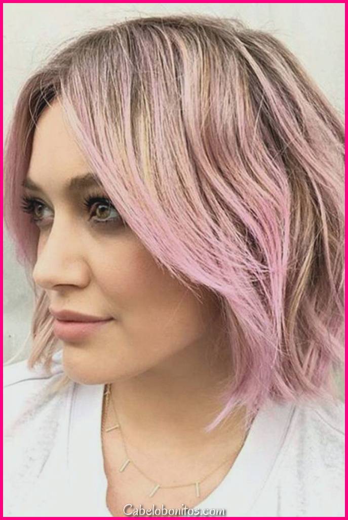 20 ideias de cor de cabelo de ouro rosa para mulheres