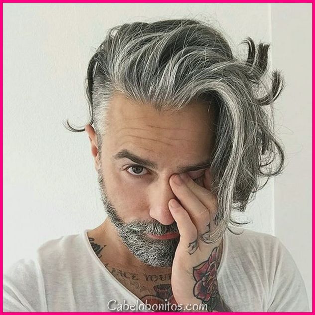 15 penteados para homens mais velhos olhar mais jovens