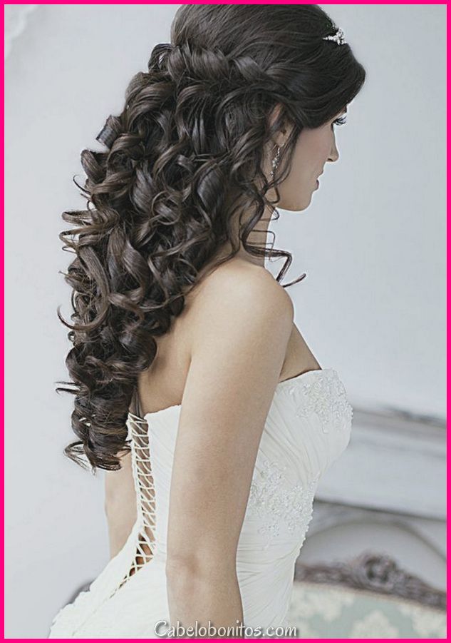 22 penteados de enlace mais elegantes para cabelos longos
