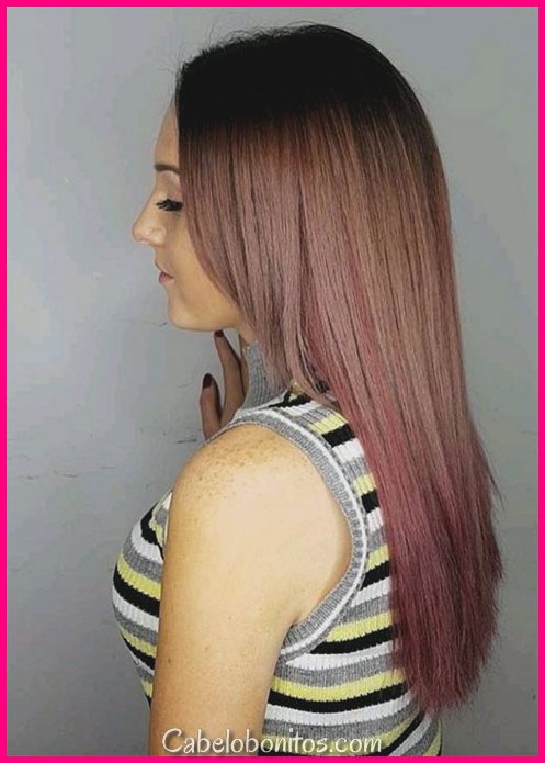 Tendência de cabelo marrom rosa: 23 cores de cabelo marrom rosa mágica para tentar