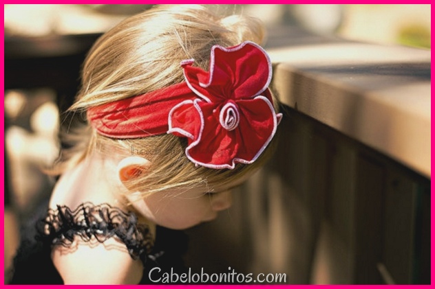 A bandana da rapariga - 110 ideias para pequenas princesas