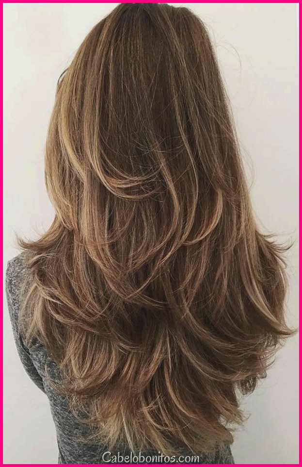 30 cortes de cabelo longos e penteados para as mulheres para olhar lindo 