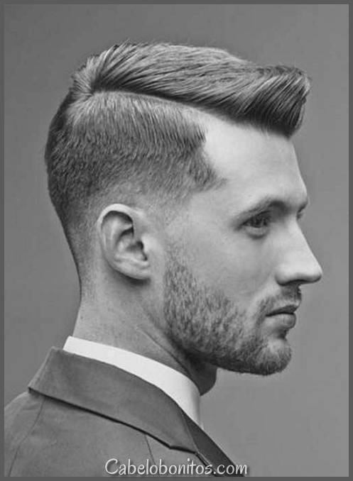 30 penteados curtos para homens - seja lítico e elegante