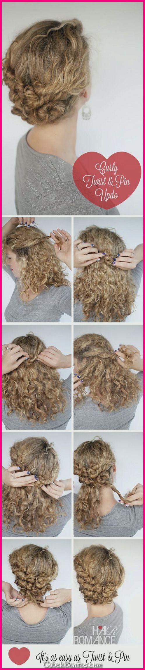 51 penteados incríveis para cabelos cacheados que você pode fazer sozinho