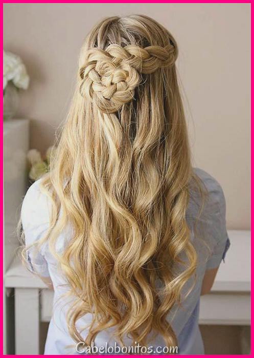 31 bonitos e elegantes penteados trançados para mulheres