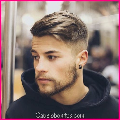 33 cortes de cabelo masculinos frescos e da tendência para olhar Dapper