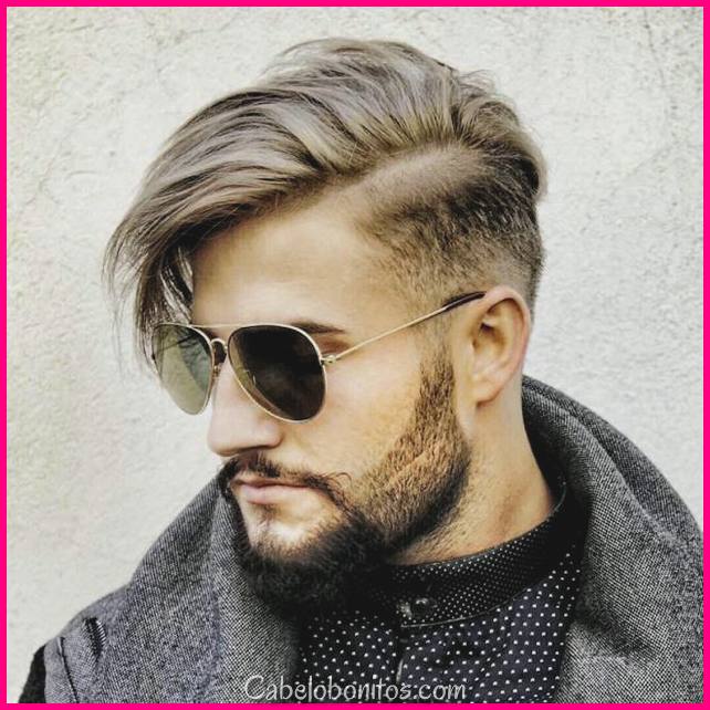 Estilos de incisão de cabelo mais recentes para os homens 2018 para uma bela aspecto