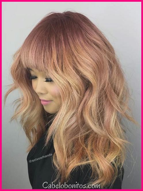 26 ideias bonitas da cor do cabelo do pêssego: Como tingir seu pêssego do cabelo
