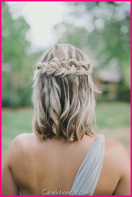 27 penteados de trança para cabelos curtos que são simplesmente lindos