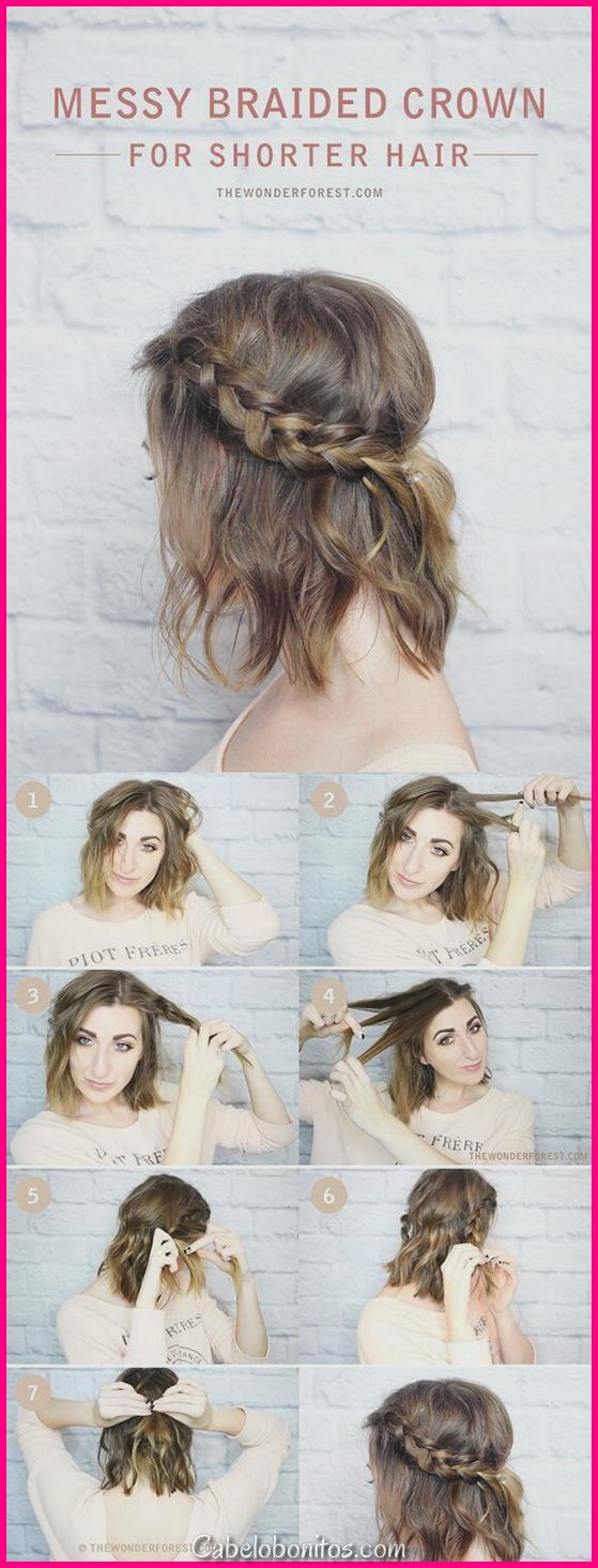 27 penteados de trança para cabelos curtos que são simplesmente lindos