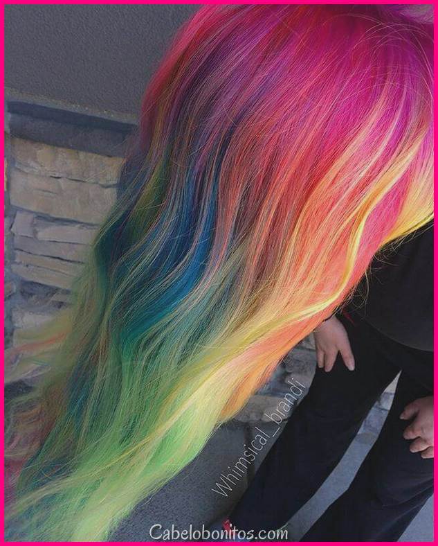 50 Stunningly Styled unicórnio cabelo cor idéias para se ressaltar da povo