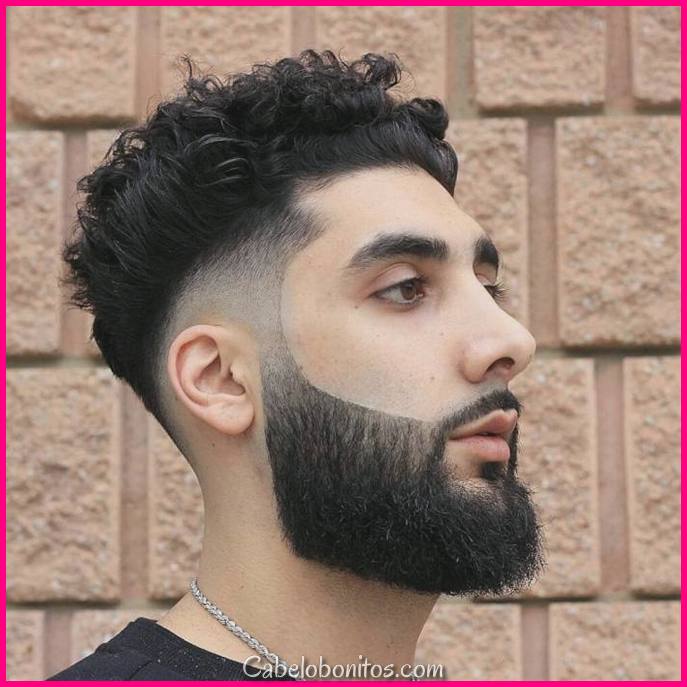 25 Mens Hairstyle para cabelo encaracolado para olhar hipnotizante