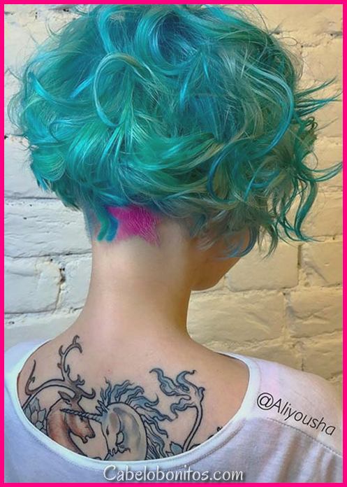 54 Badass Undercut Hair Tattoos para mulheres apaixonadas por Hair Art
