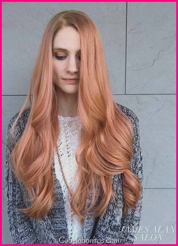51 Impressionante Rose Gold Hair para roubar o Show