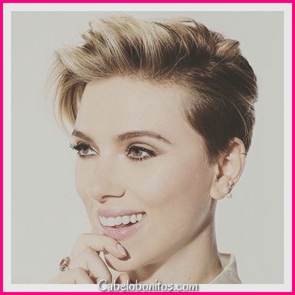 Scarlett Johansson cabelo pequeno: penteados mais recentes