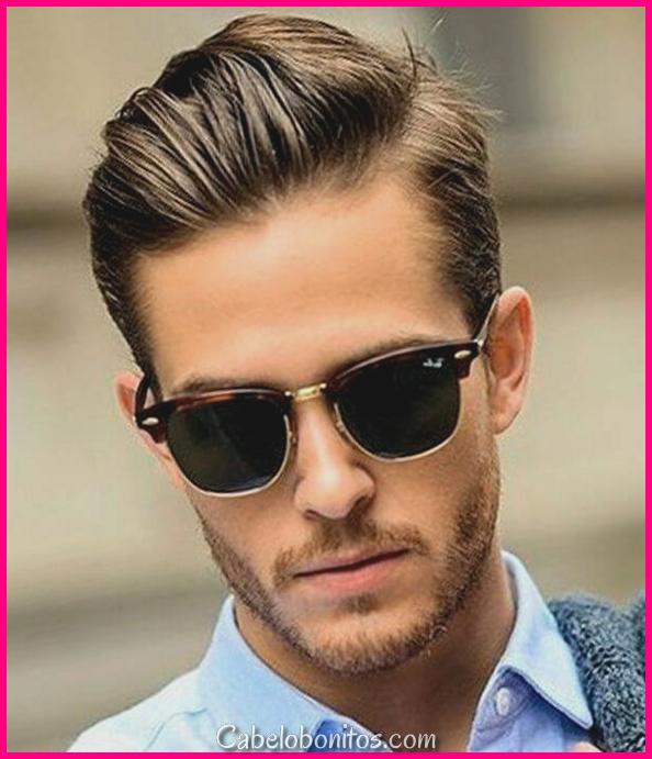 26 Hipster golpe de cabelo e estilo para homens (2018)