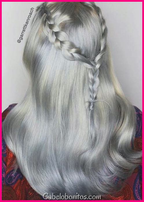 Tendência de cabelo prata: 51 Cool Gray cores de cabelo e dicas para ir cinza