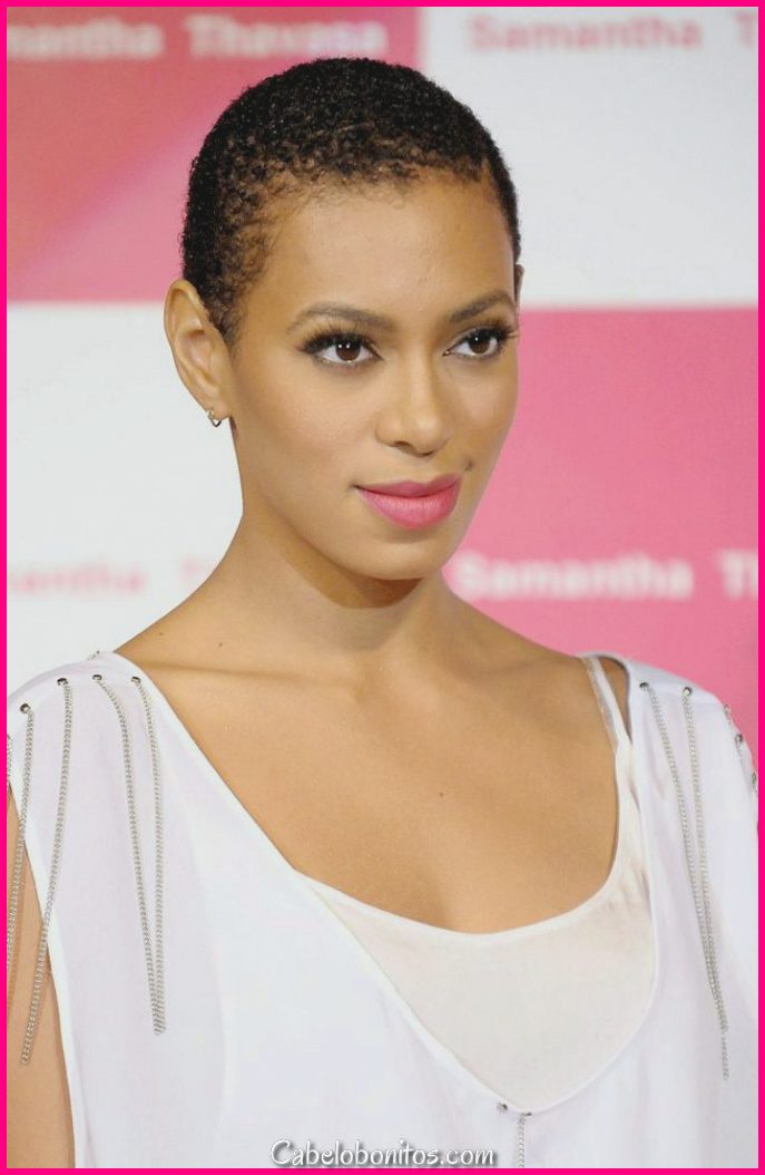 18 deslumbrantes penteados curtos para as mulheres negras
