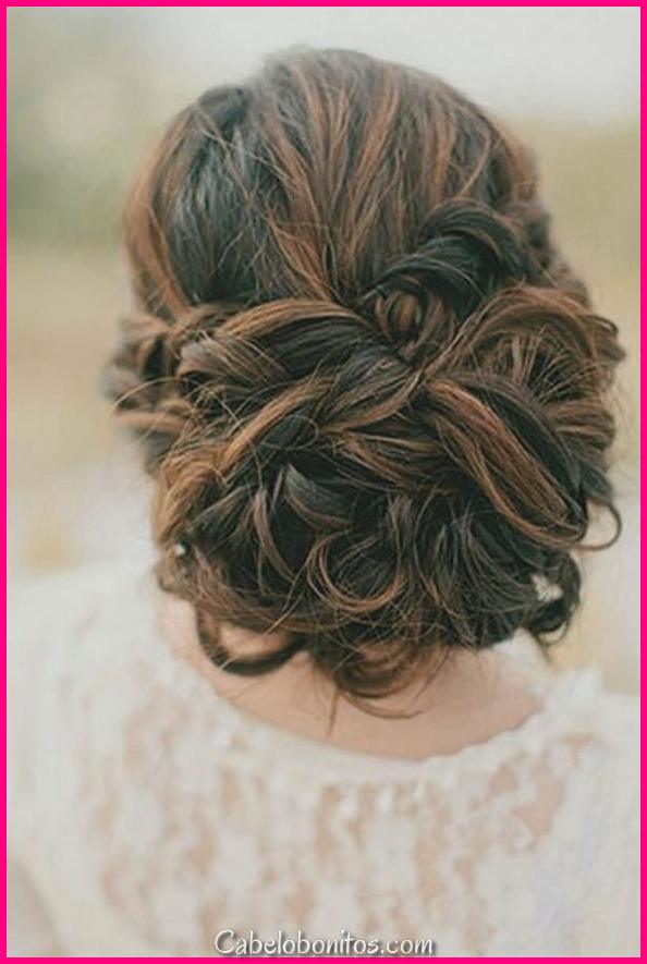 71 penteados de matrimónio para cabelo pequeno, médio e longo