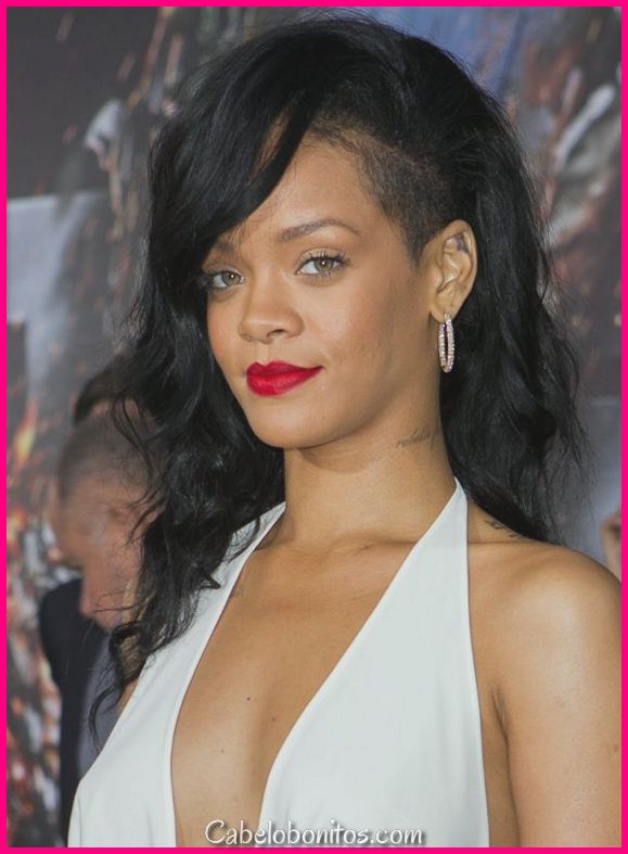 Penteados Rihanna - 32 melhores looks de cabelo Rihanna de todos os tempos