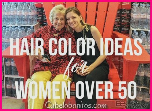 17 melhores idéias de cores de cabelo para mulheres supra de 50 anos para 2018