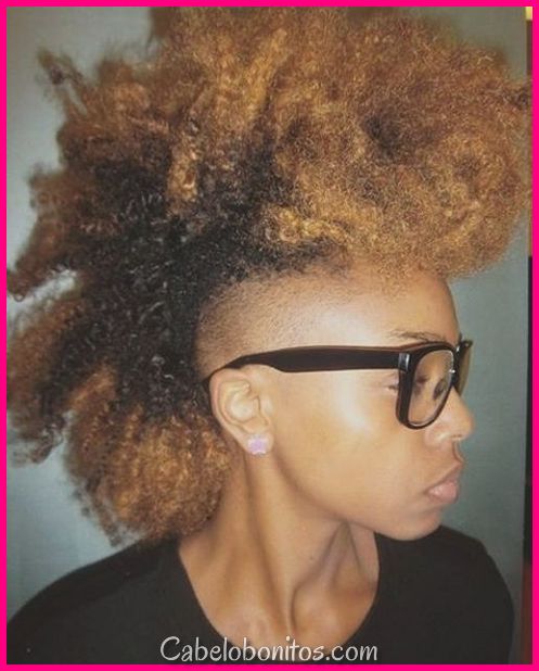 Penteados Mohawk mais impressionantes para as mulheres negras