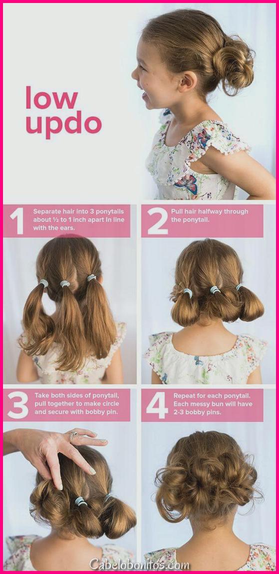 27 idéias bonitas do penteado para meninas