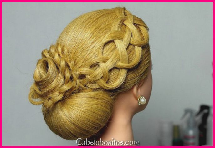 15 penteados Updos Prom para mulheres de cabelo extenso