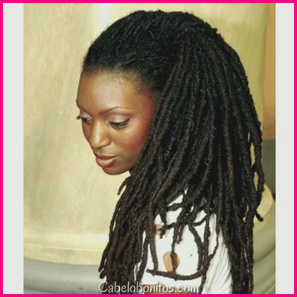 20 penteados longos requintados para mulheres negras