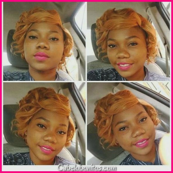 20 penteados afro curtos e curtos para mulheres