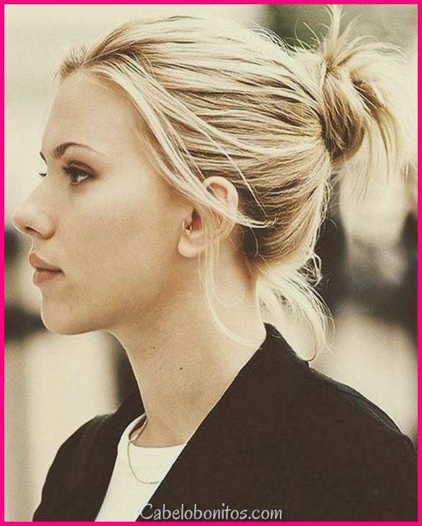 Scarlett Johansson cabelo pequeno: penteados mais recentes