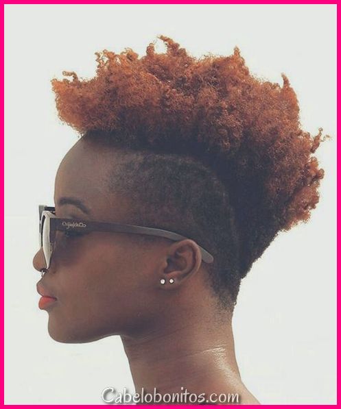 Penteados Mohawk mais impressionantes para as mulheres negras