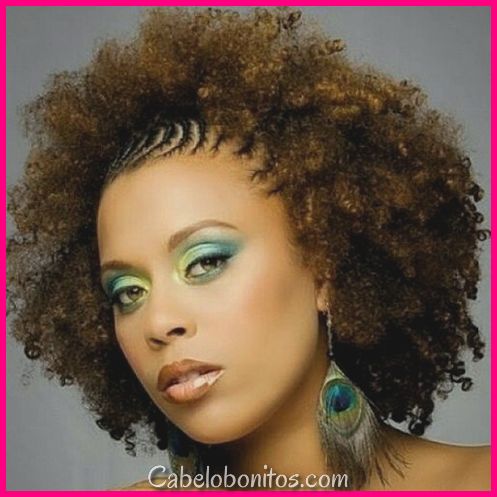 Penteados curtos e cortes de cabelo para mulheres negras