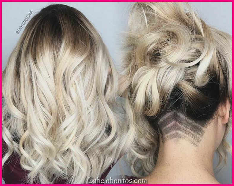 51 Long Undercut penteados para mulheres e uma maneira de DIY para soltar o cabelo