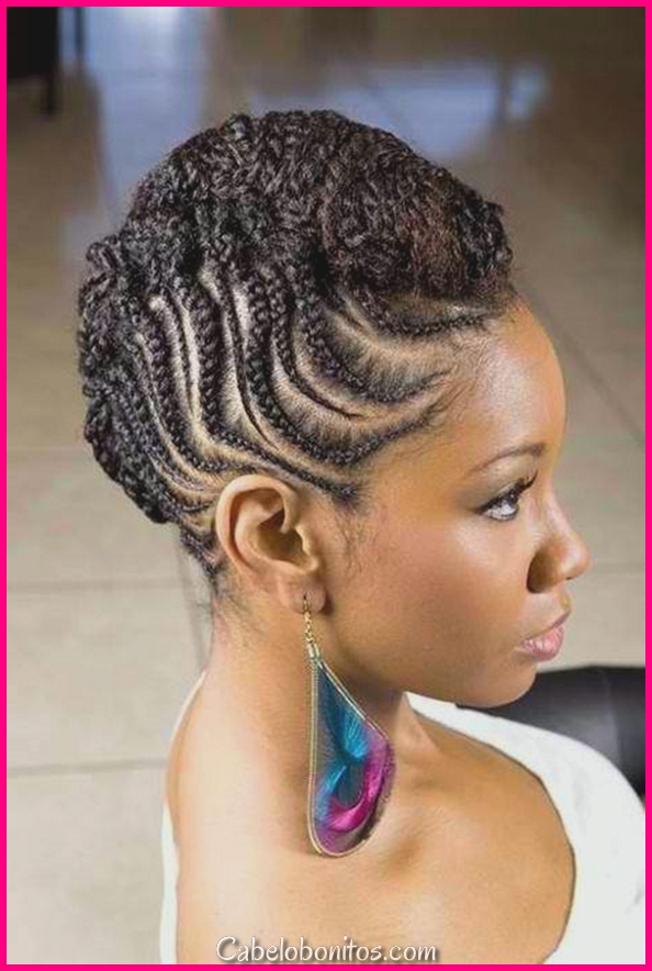 68 penteados de trança preto inspirador para mulheres negras