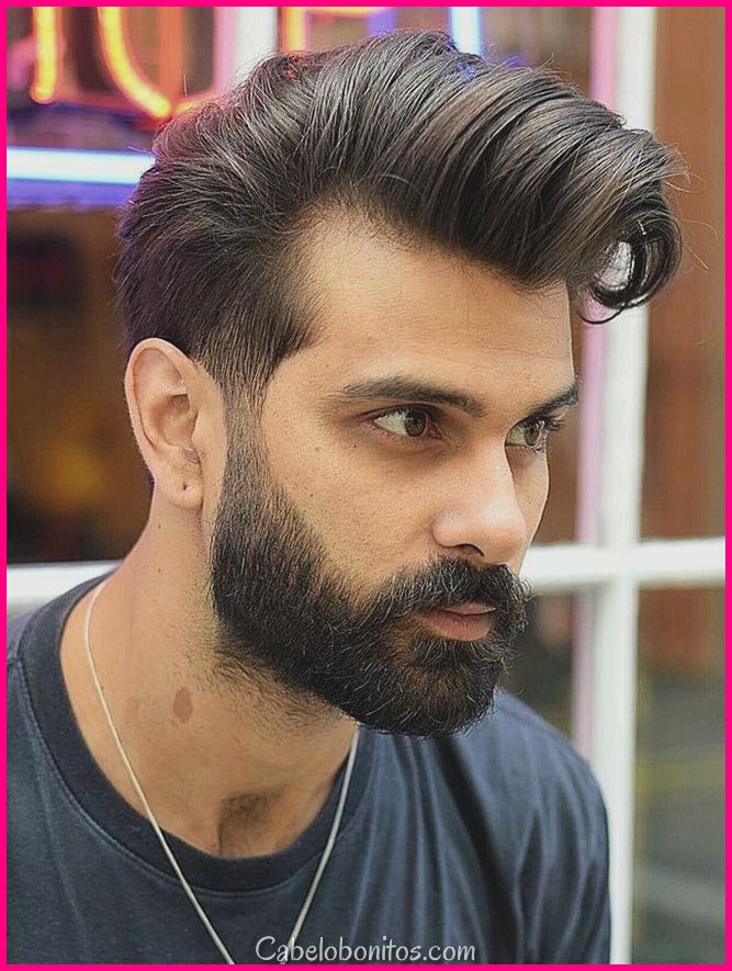 16 penteados dos homens mais atraentes com barbas