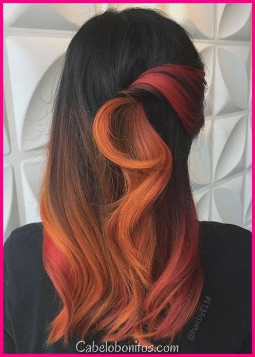 53 cores de cabelo mais quentes para tentar: tendências, idéias e dicas