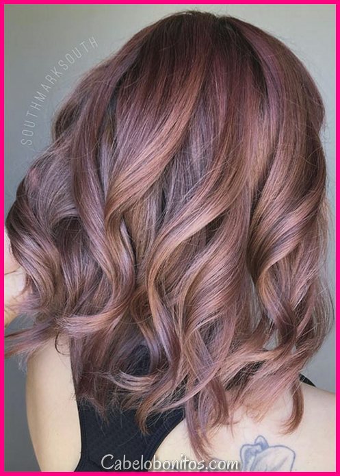 Tendência de cabelo marrom rosa: 23 cores de cabelo marrom rosa mágica para tentar