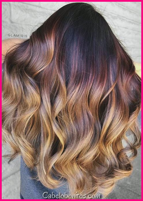 53 cores de cabelo mais quentes para tentar: tendências, idéias e dicas