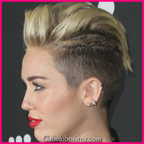 50 cortes de cabelo de Miley Cyrus