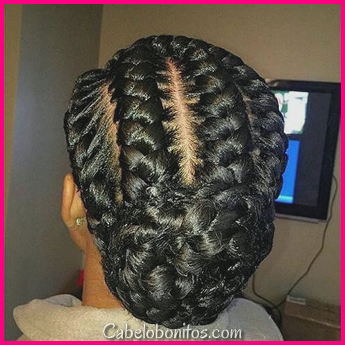 50 adoráveis ​​penteados pretos para mulheres afro-americanas