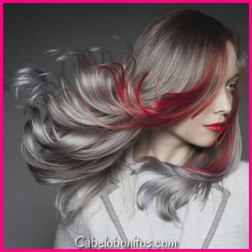 52 ideias luxuosas de cabelos grisalhos que você vai amar