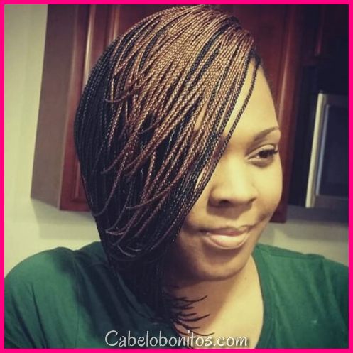50 sensacional Bob penteados para mulheres negras