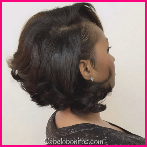 50 penteados curtos esplêndidos para mulheres negras