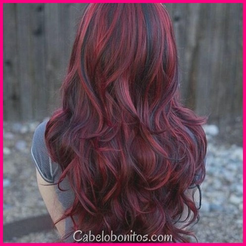 50 idéias de cor de cabelo vermelho picante