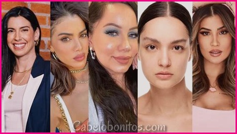 A evolução dos penteados das celebridades ao longo dos anos