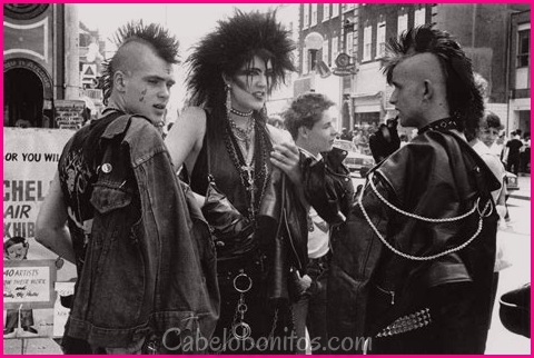 Cabelo Preto e o estilo punk: Uma combinação atemporal