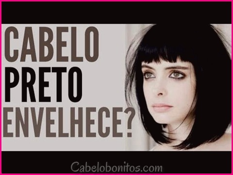 Cabelo Preto: Mitos e verdades sobre o envelhecimento capilar